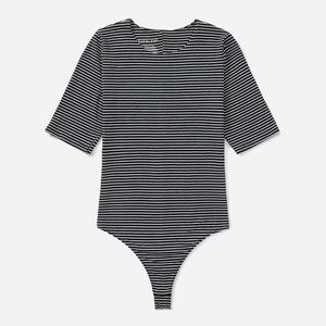 Everlane Striped Thong Bodysuit